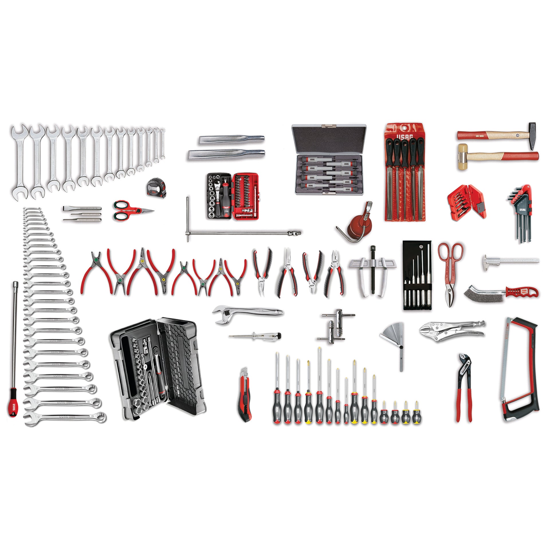 496 E3 - Assortiment industriel (186 pièces) - Usag - U04960042 496 E3 - Assortiment industriel (186 pièces) - Usag - U04960042